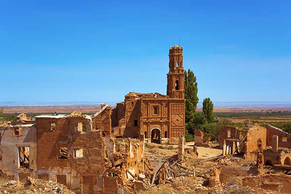 Belchite Spanje Belchite
